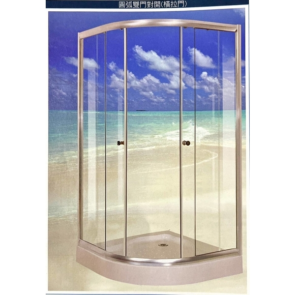 圓弧淋浴拉門最新產品